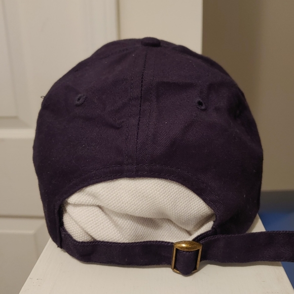 Atlanta Braves "The Braves Play Here" Team Color Logo embroidered Adjustable Hat - Picture 5 of 5